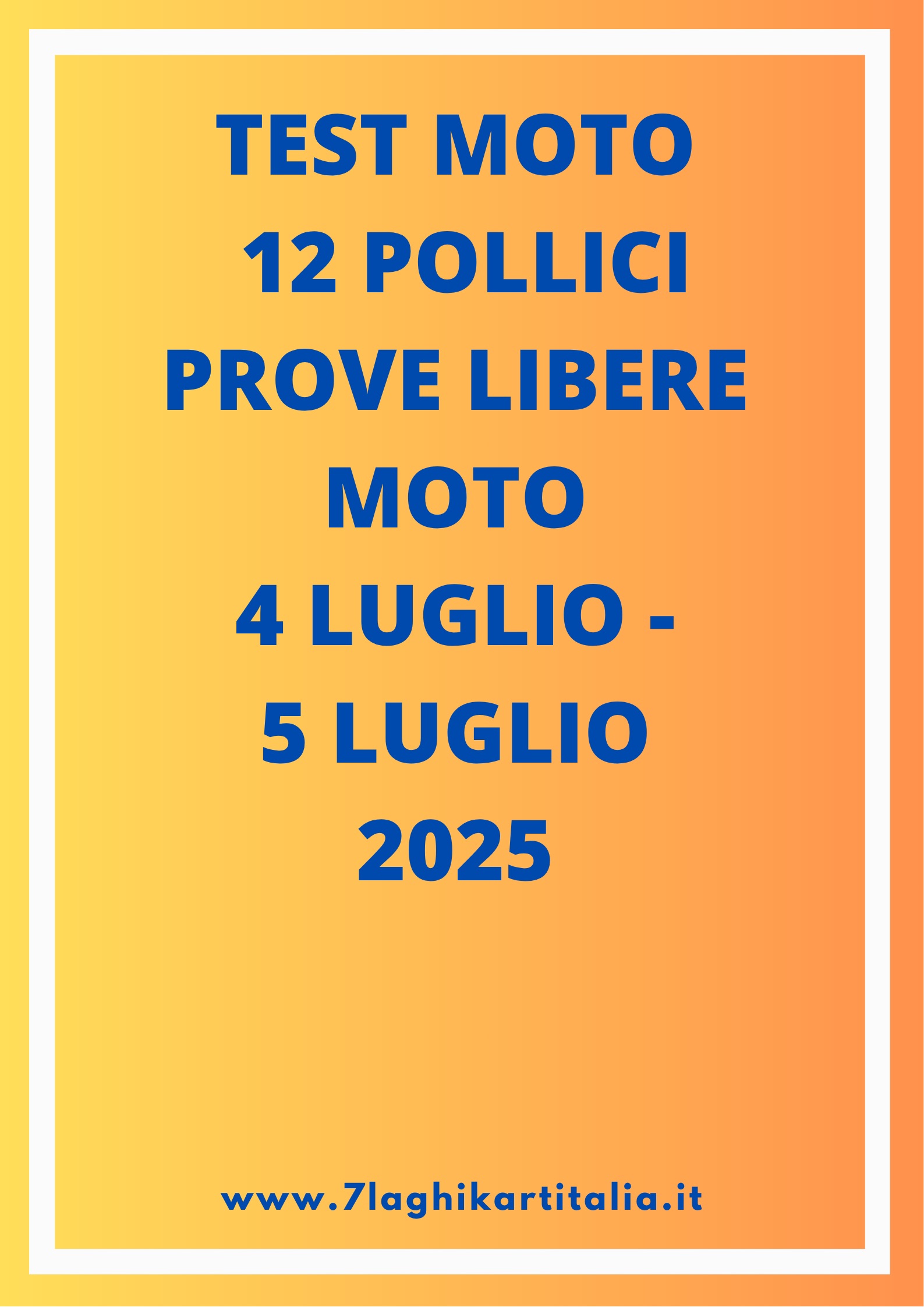 12 POLLICI ITALIAN CUP PROVE MOTO 4.5 LUGLIO 2025